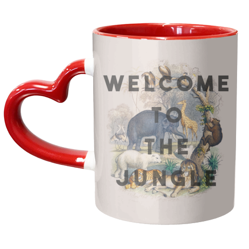 Welcome To The Jungle - unique mug by The 13 Prints