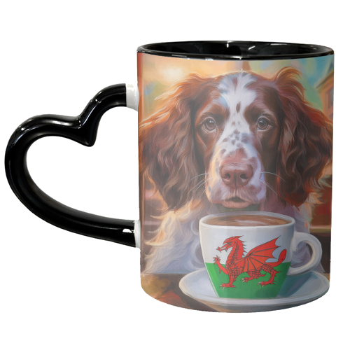 Welsh Springer Spaniel - unique mug by AP