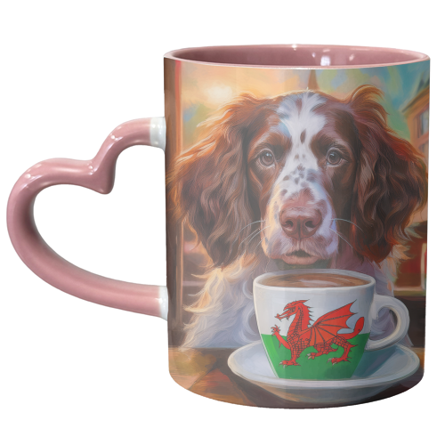 Welsh Springer Spaniel - unique mug by AP