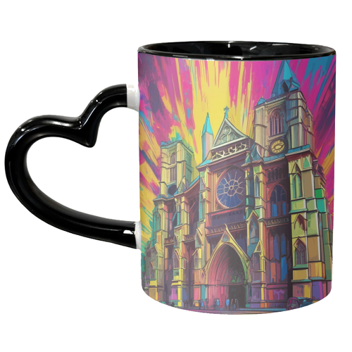 Westminster Abbey - unique mug by AP