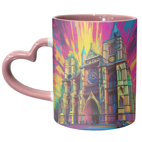 Westminster Abbey - unique mug by AP