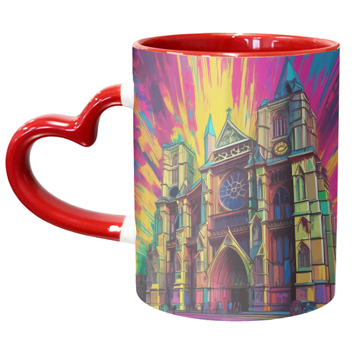 Westminster Abbey - unique mug by AP