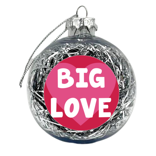 Big Love - xmas bauble by Card and Cake