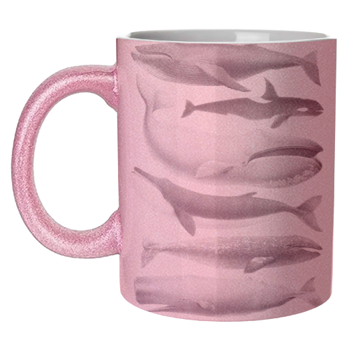 Whales Collection - unique mug by Gal Design