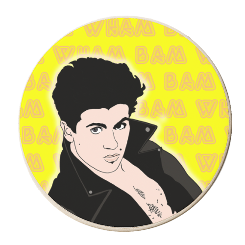 Wham Bam! - personalised beer coaster by Bite Your Granny