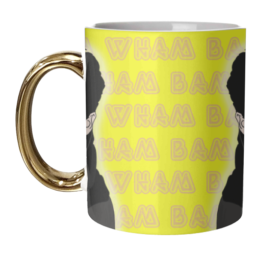 Wham Bam! - unique mug by Bite Your Granny
