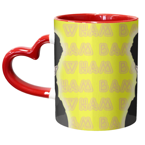 Wham Bam! - unique mug by Bite Your Granny