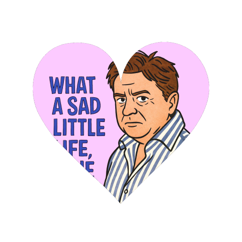 What a sad little life Jane - Magnet by Ms Doodle