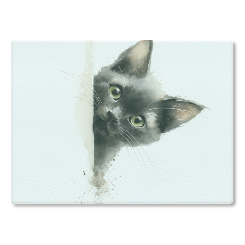 What - glass chopping board by DejaReve