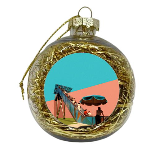 What Is On The Other Side? - xmas bauble by taudalpoi