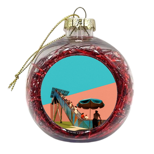 What Is On The Other Side? - xmas bauble by taudalpoi