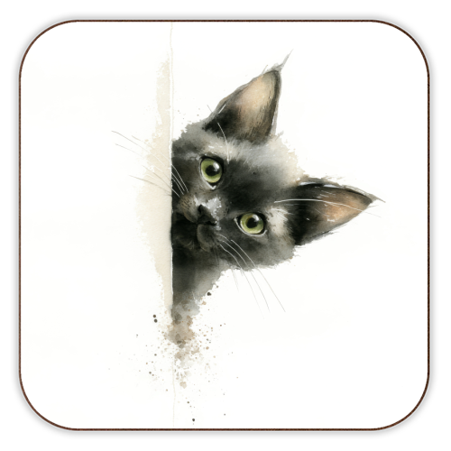 What - personalised beer coaster by DejaReve