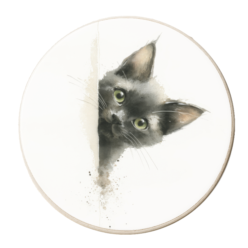 What - personalised beer coaster by DejaReve