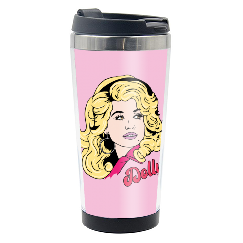What would Dolly do? - photo water bottle by Bite Your Granny