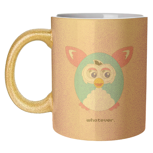 Whatever Furby - unique mug by Lucy Elliott