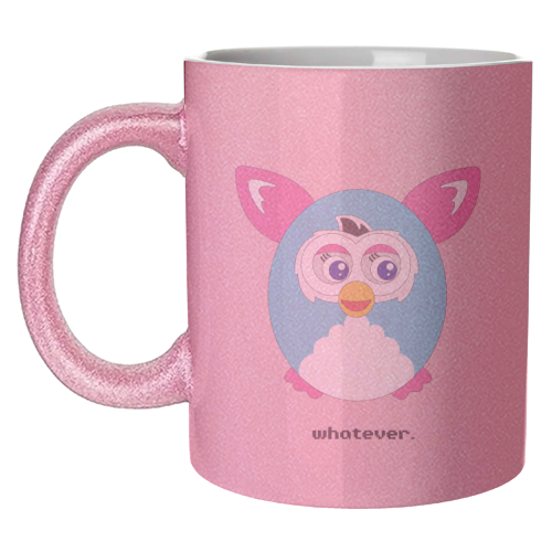 Whatever Furby - unique mug by Lucy Elliott