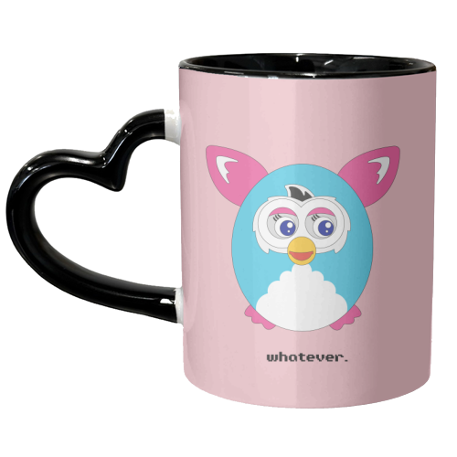 Whatever Furby - unique mug by Lucy Elliott