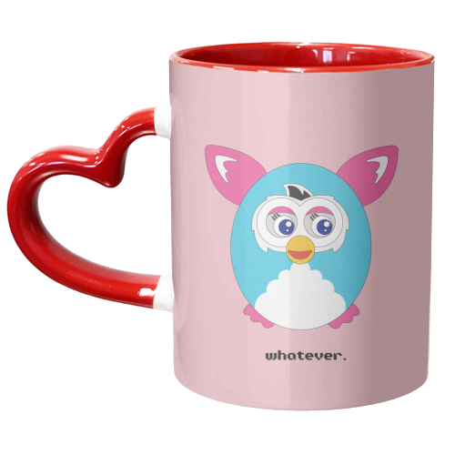 Whatever Furby - unique mug by Lucy Elliott