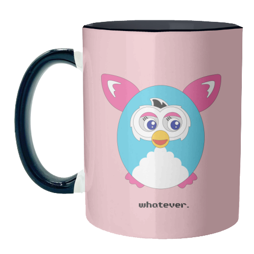 Whatever Furby - unique mug by Lucy Elliott
