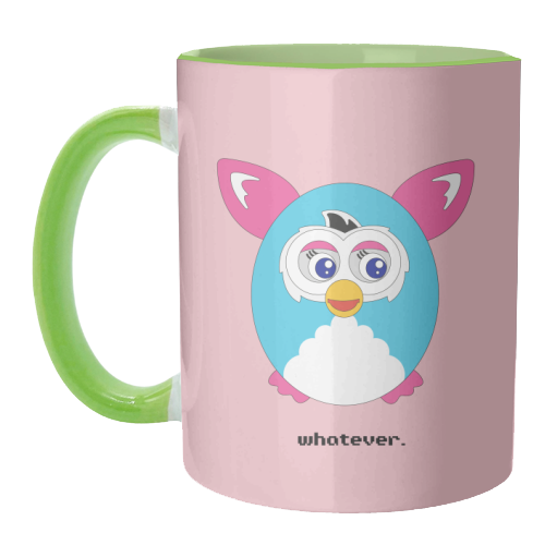 Whatever Furby - unique mug by Lucy Elliott