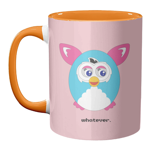 Whatever Furby - unique mug by Lucy Elliott
