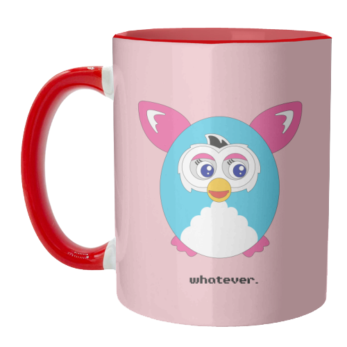 Whatever Furby - unique mug by Lucy Elliott