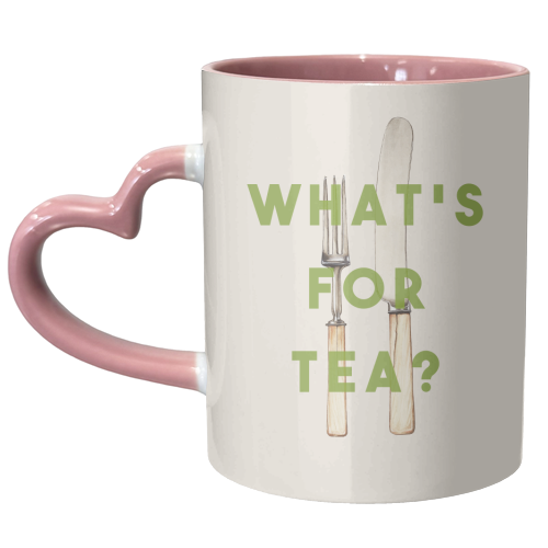 What's For Tea? - unique mug by The 13 Prints