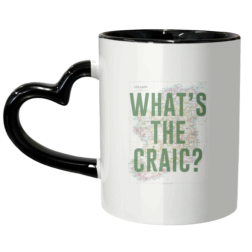 What's The Craic? - unique mug by The 13 Prints