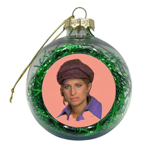What's Up Babs? - xmas bauble by Beverley Rae