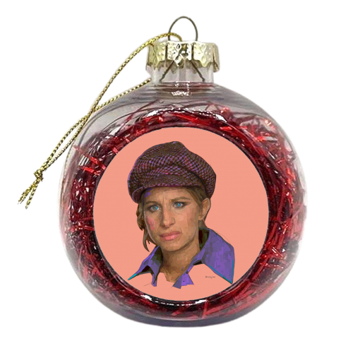 What's Up Babs? - xmas bauble by Beverley Rae