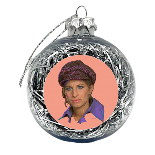 What's Up Babs? - xmas bauble by Beverley Rae