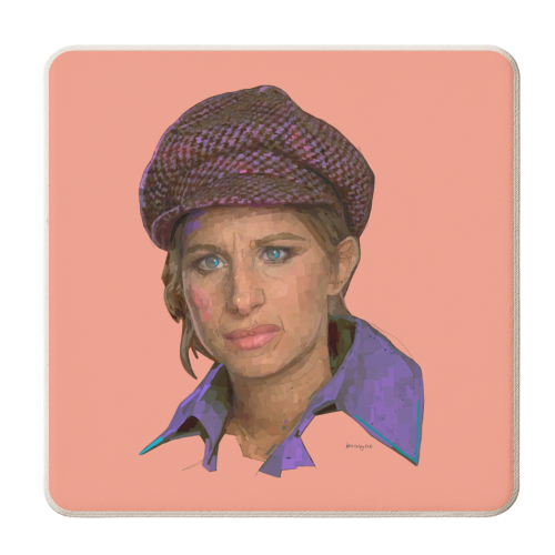What's Up Babs? - personalised beer coaster by Beverley Rae