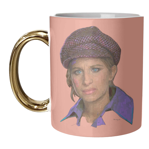What's Up Babs? - unique mug by Beverley Rae