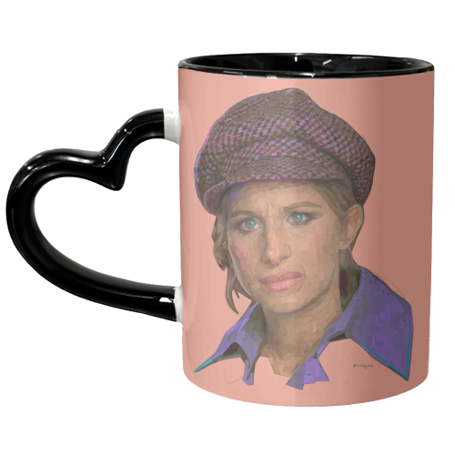 What's Up Babs? - unique mug by Beverley Rae