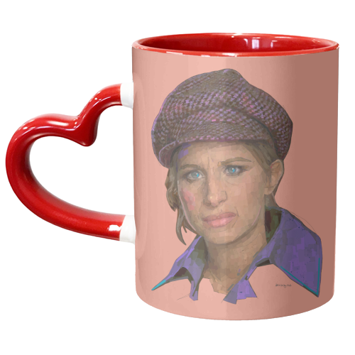 What's Up Babs? - unique mug by Beverley Rae