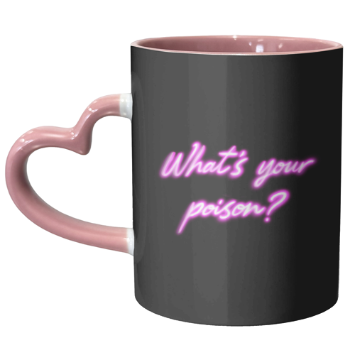What's your poison? - unique mug by Hollie Mills