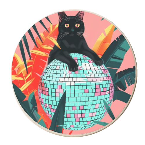 Where is the party? - personalised beer coaster by DejaReve