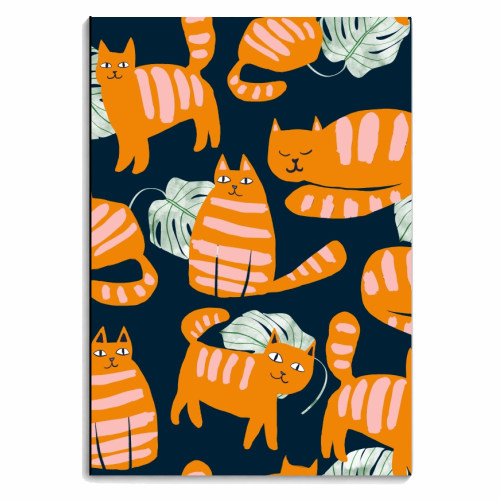 Whimsicat - personalised A4, A5, A6 notebook by Uma Prabhakar Gokhale