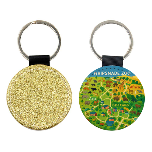 Whipsnade Zoo - keyring by Lilly Rose