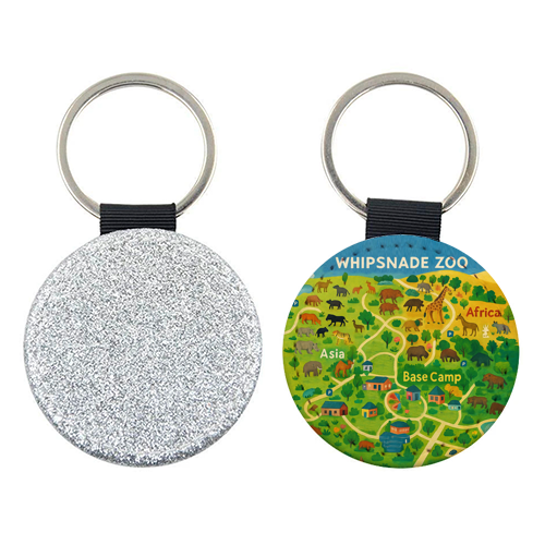 Whipsnade Zoo - keyring by Lilly Rose