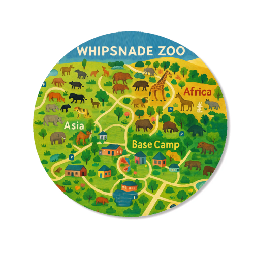 Whipsnade Zoo - Magnet by Lilly Rose