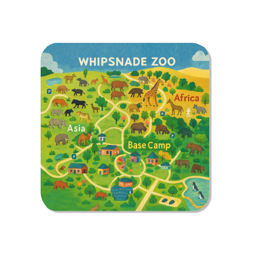 Whipsnade Zoo - Magnet by Lilly Rose