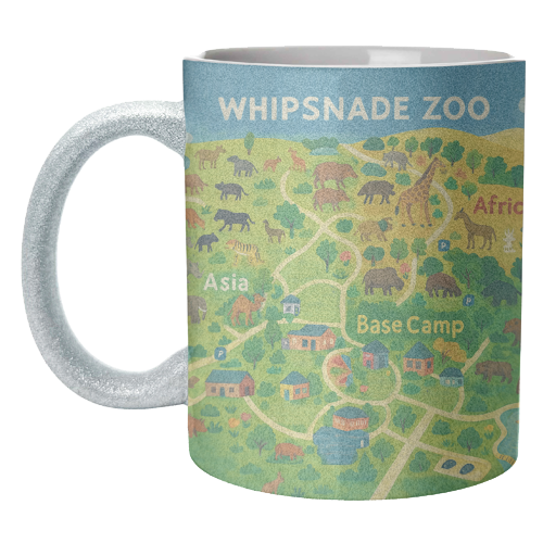 Whipsnade Zoo - unique mug by Lilly Rose