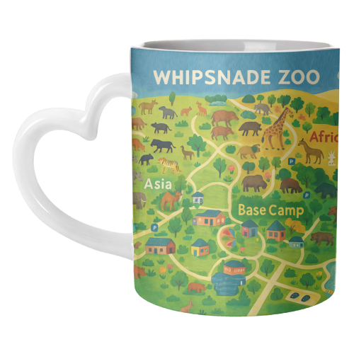Whipsnade Zoo - unique mug by Lilly Rose