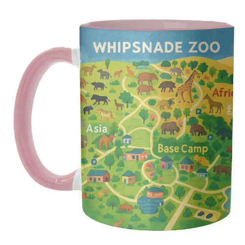 Whipsnade Zoo - unique mug by Lilly Rose
