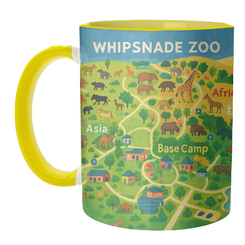 Whipsnade Zoo - unique mug by Lilly Rose