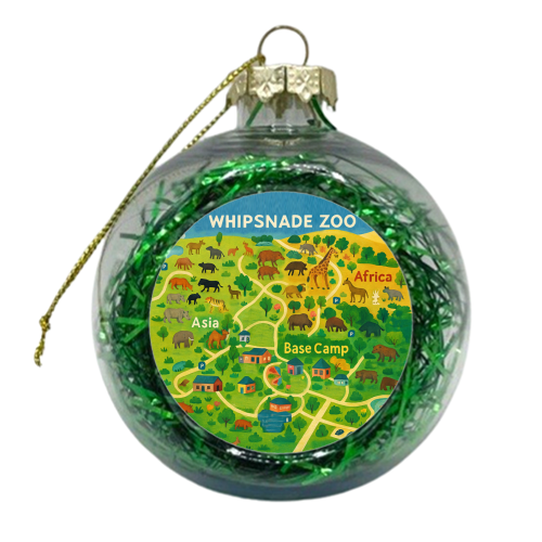 Whipsnade Zoo - xmas bauble by Lilly Rose