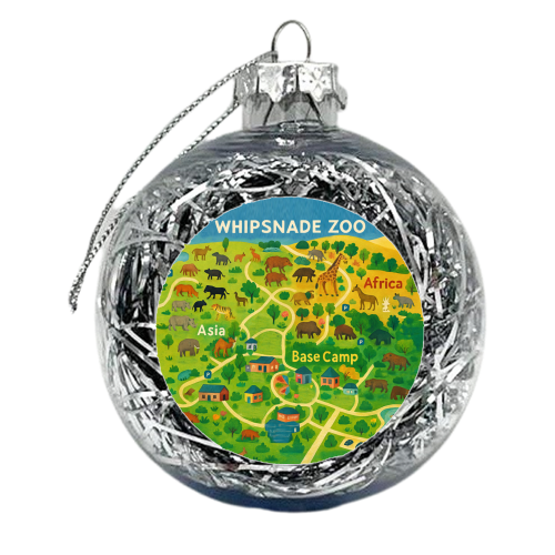 Whipsnade Zoo - xmas bauble by Lilly Rose