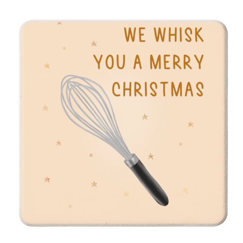 Whisk You - personalised beer coaster by Pink and Pip