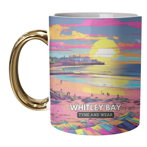 WHITLEY BAY - unique mug by AP